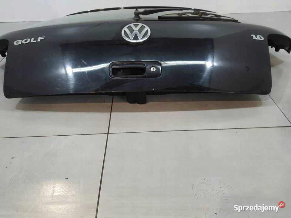KLAPA TYŁ 5D HB CZARNA LC9Z VW Volkswagen Golf