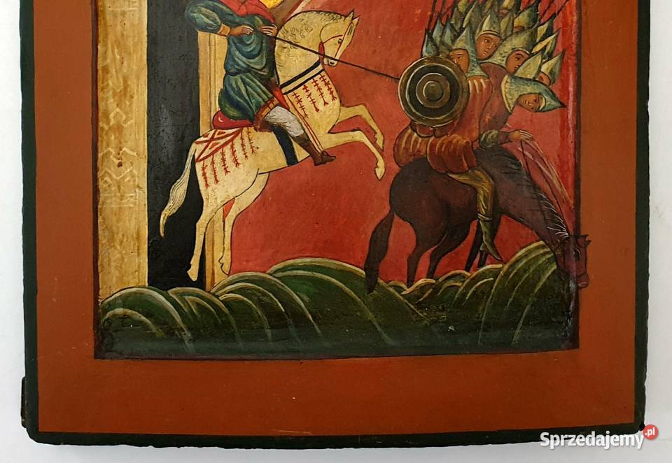 Ikona Święty Dymitr z Tesaloniki 0232 mazowieckie