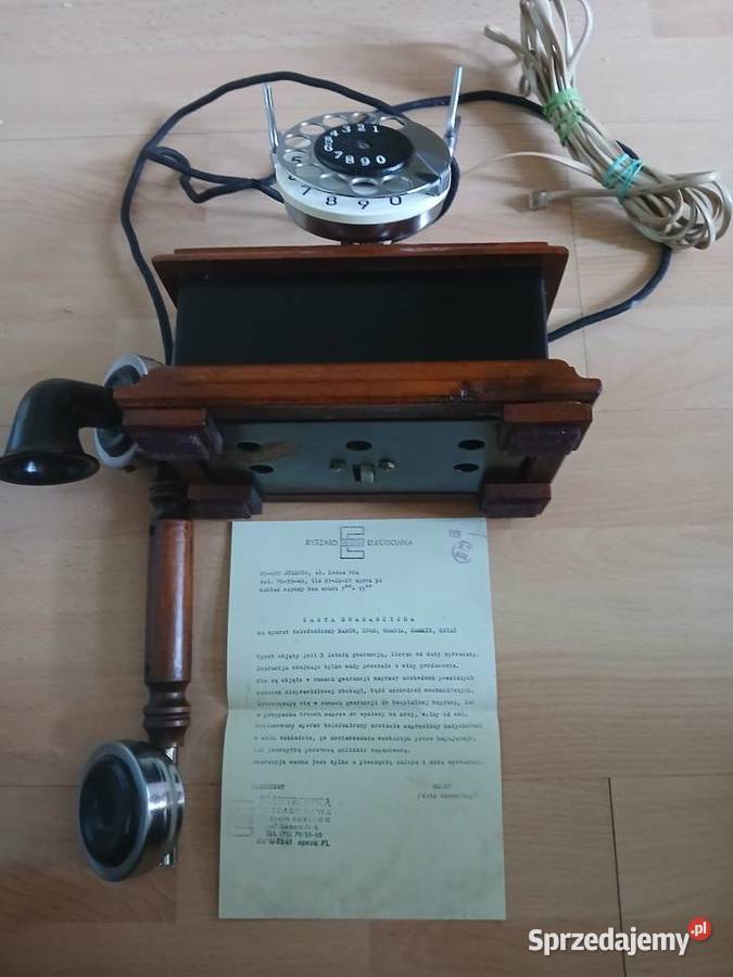 Polski kultowy telefon stacjonarny z czasów PRL Kraków sprzedam