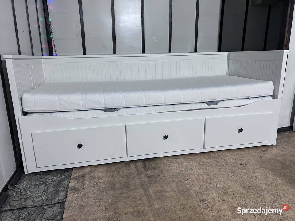 IKEA HEMNES Łóżko Leżanka z 3 szufladami 2