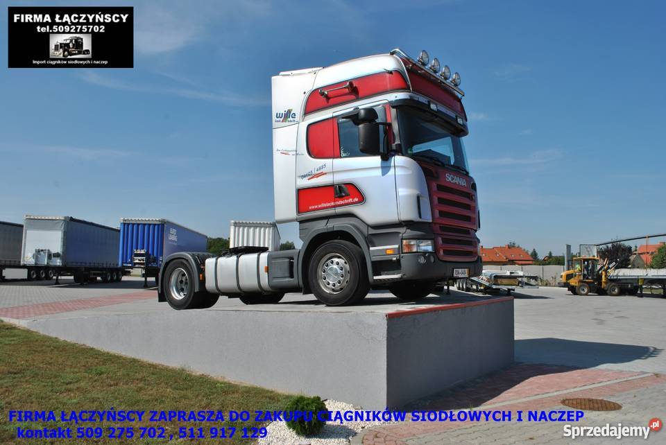 SCANIA R420 2005 STARE TACHO Z NIEMIEC MANUAL Modliszewko