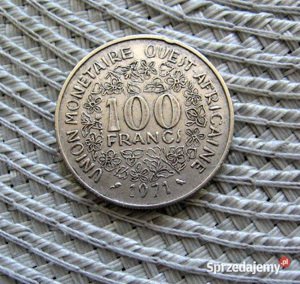 Afryka Zachodnia 100 Frank 1971r