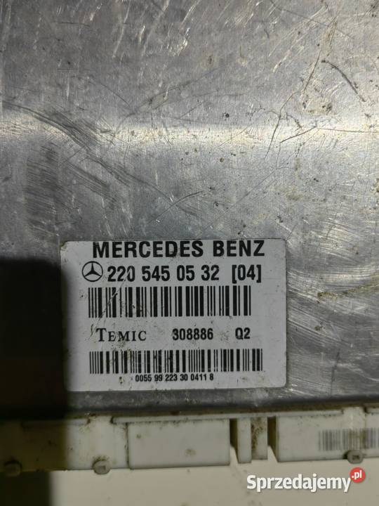 MERCEDES W220 MODUŁ ZAWIESZENIA A2205450532 Choszczno