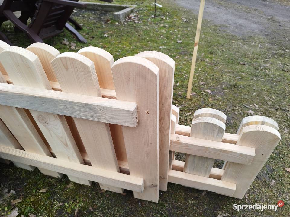 Płotek ogrodowy 40 i 60 warmińsko-mazurskie Nowe Miasto Lubawskie