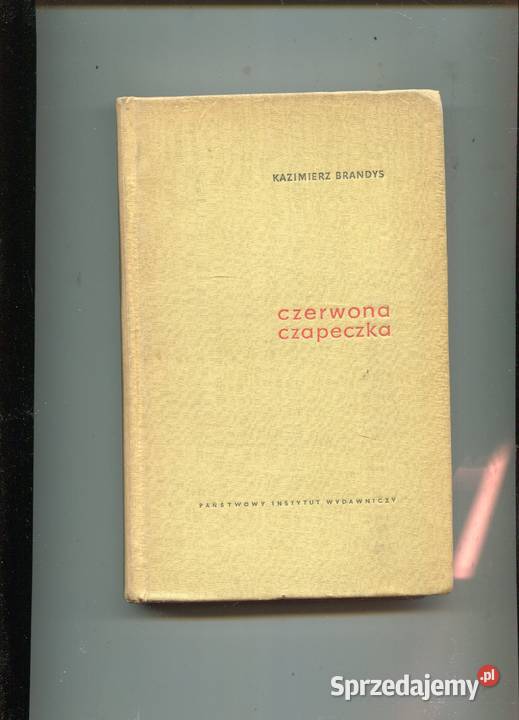 Czerwona czapeczka Kazimierz Brandys zachodniopomorskie Szczecin sprzedam