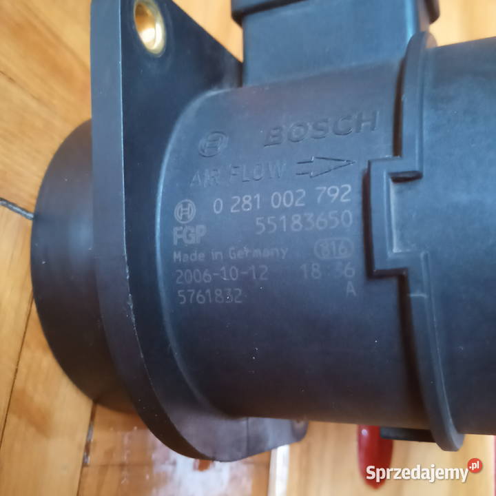 Fiat Grande Punto Doblo Przepływomierz powietrza Dębica