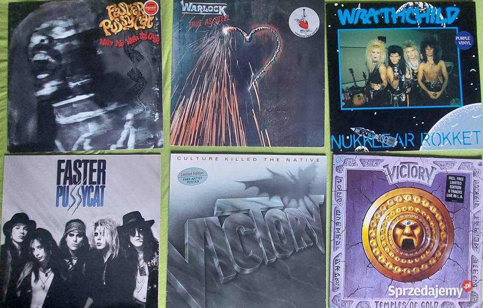 Płyty winylowe rock metal pop Metallica Hendrix