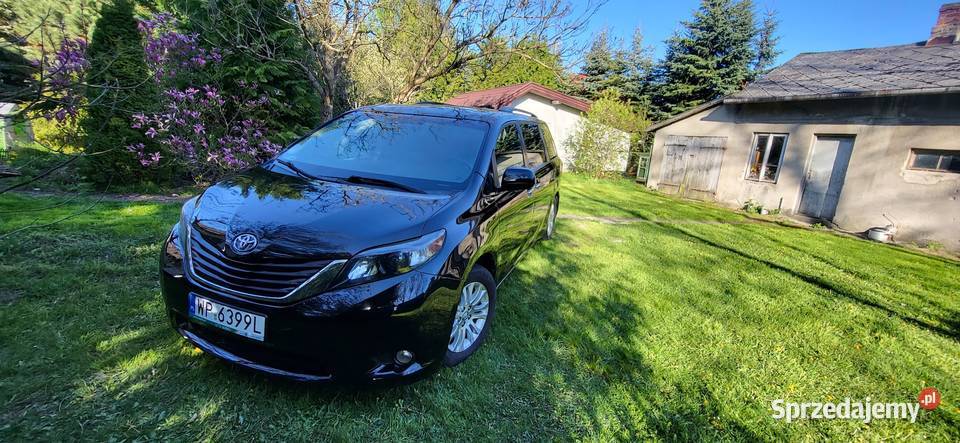 TOYOTA SIENNA 2015 8 os Ceramika Lift 3 LPG 76L automatyczna Warszawa sprzedam