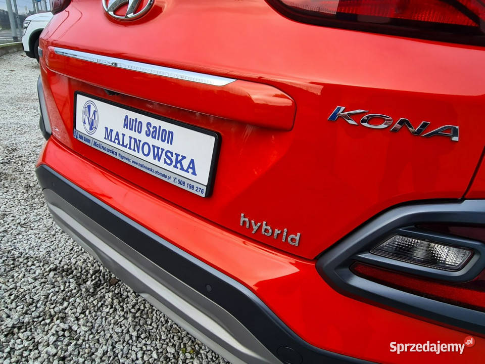 Hyundai Kona Navi Kamera HeadUp PDC Półskóry Led gniazdo USB Kona Wągrowiec sprzedam
