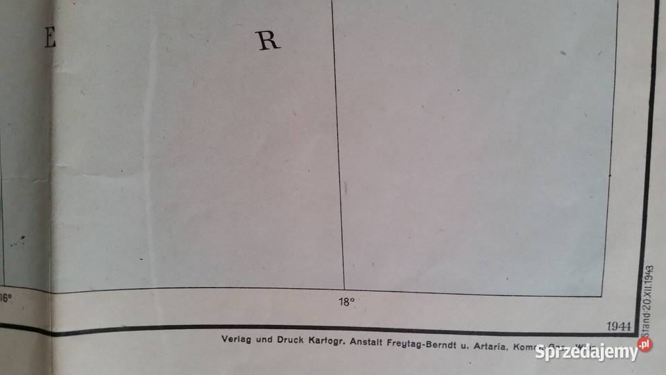 Mapa ITALIEN 12000000 FREYTAGBERNDTs HANDKARTEN