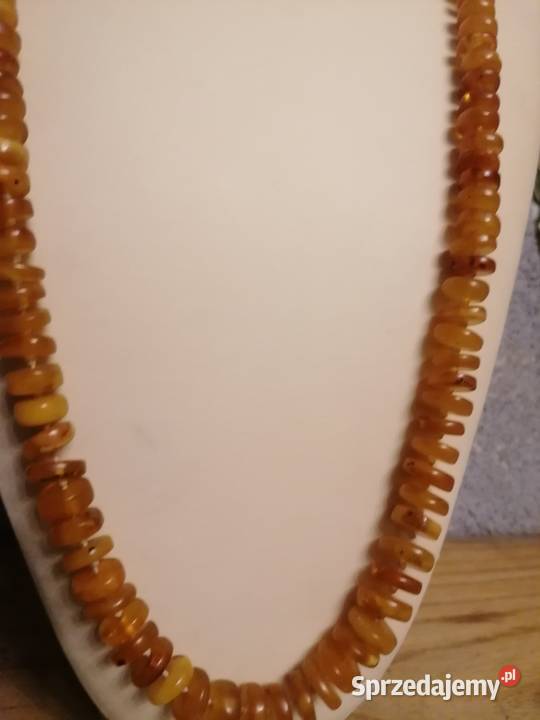 Naszyjnik Bursztyn 52gr Antyki, Sztuka, Kolekcje sprzedam