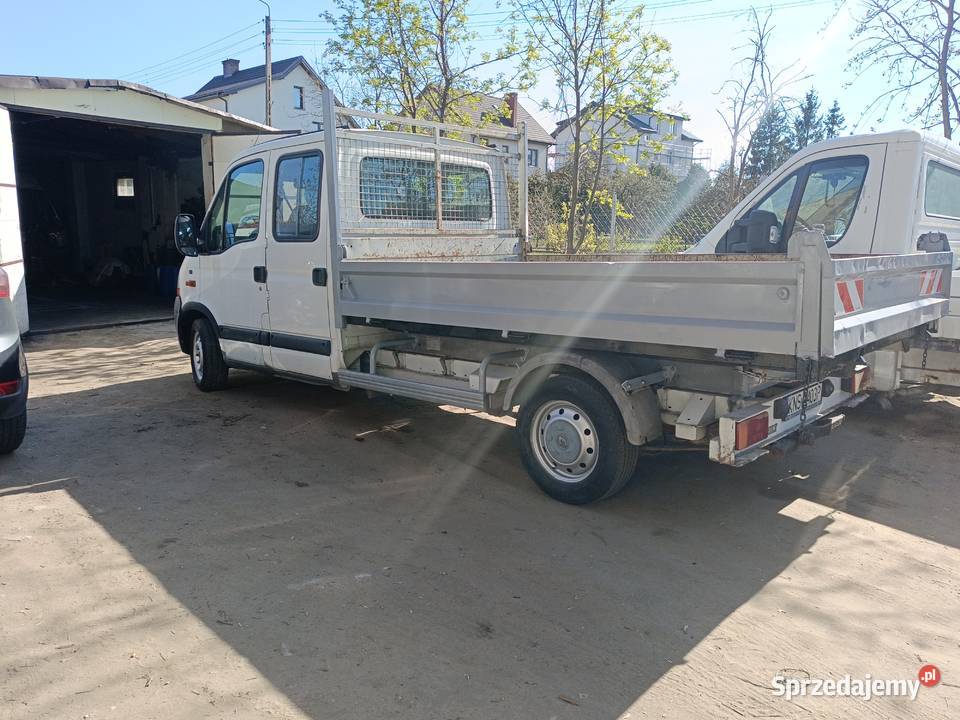 Renault Master 2 2 Wywrotka 7 osobowy Brygadówka 120KM podlaskie Grajewo