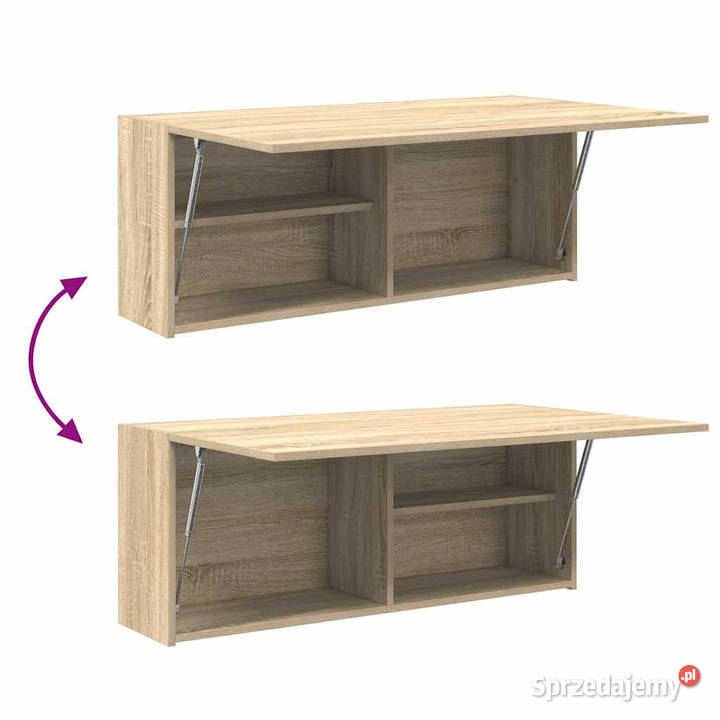 Wisząca szafka łazienkowa dąb sonoma 100x25x40 mazowieckie Warszawa sprzedam