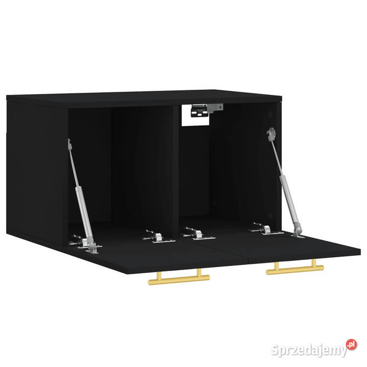 Szafka wisząca czarna 60x365x35 materiał Warszawa