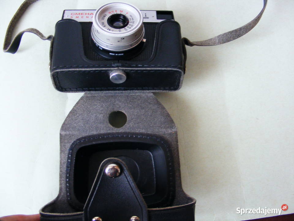Aparat fotograficzny Smena 8M z futerałem