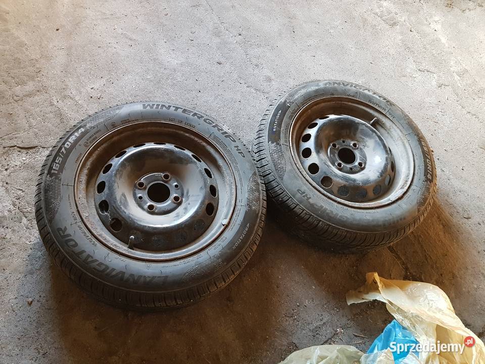 Kołą z oponami zimowymi 1657014 DOT 2024 165 Wieliczka
