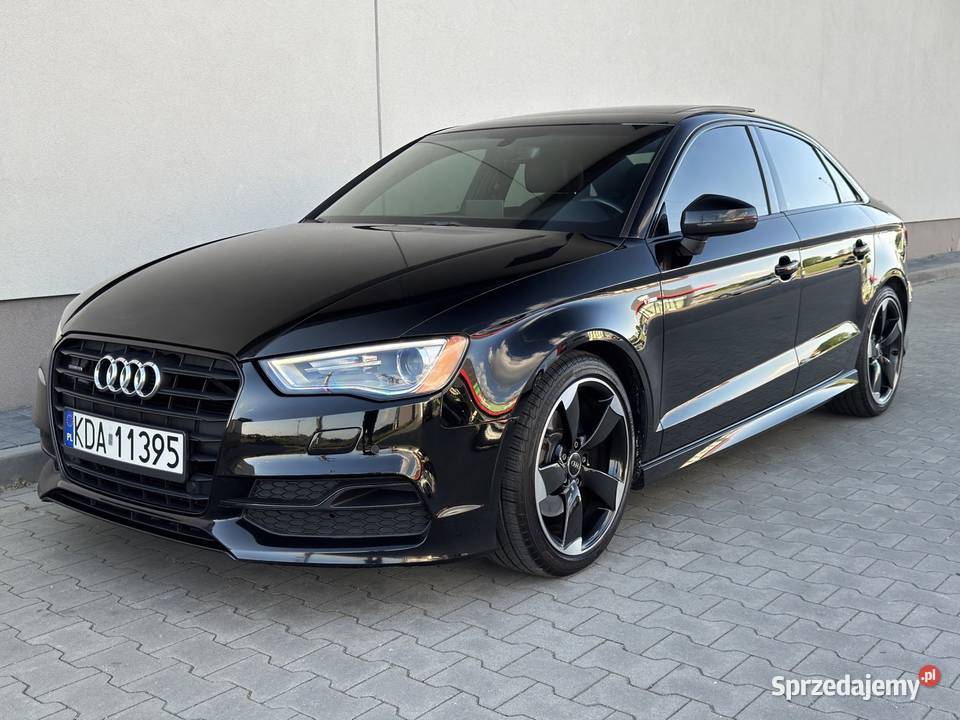Audi A3 8V Sline 20 Tfsi 220 QUATTRO Panorama skórzana tapicerka Dąbrowa Tarnowska