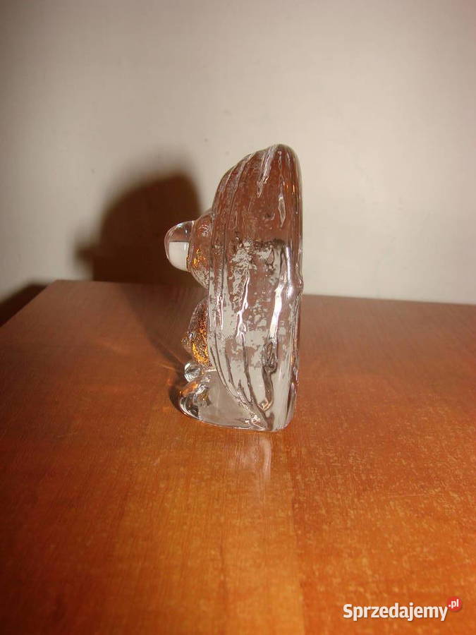 Troll przycisk do papieru Bergdala Porcelana i szkło Pruszcz Gdański