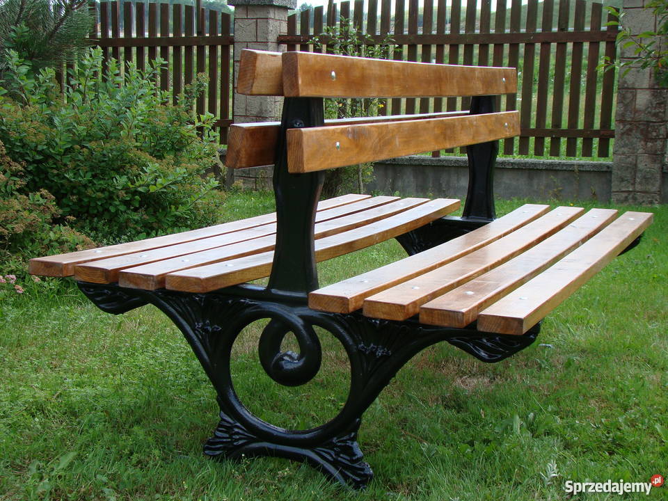 NOGI ŻELIWNE ŁAWKA WYGODA OGRODOWA PARKOWA warmińsko-mazurskie Gołdap sprzedam
