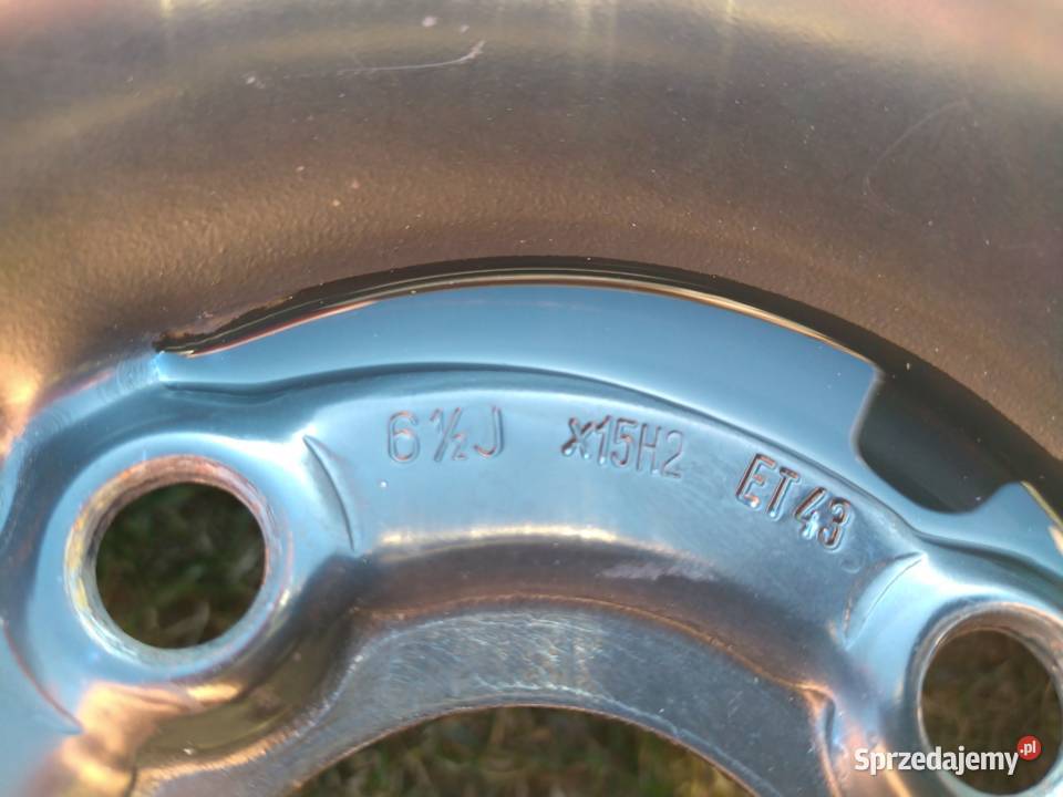 Fiat koło zapasowe rozmiar 15 opona Bridgestone Koła i felgi Ostrowice