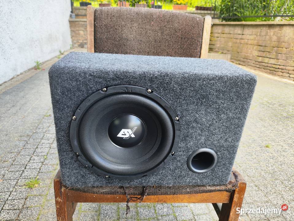 Skrzynia bassowa basowa tuba subwoofer ESX SXT8 Głośniki