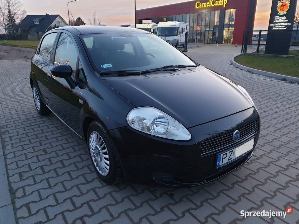 Fiat Grande Punto 13 Diesel 2007 5 drzwi CITY r komputer pokładowy Grande Punto Poznań sprzedam