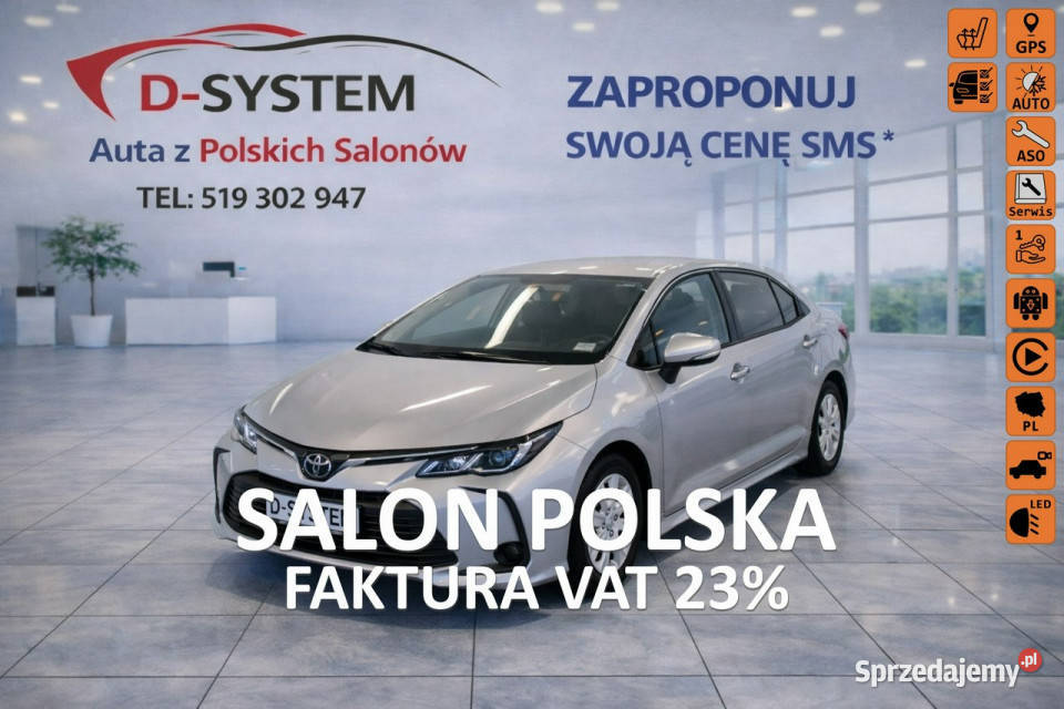 Toyota Corolla 2021 Salon Polska 1Właściciel