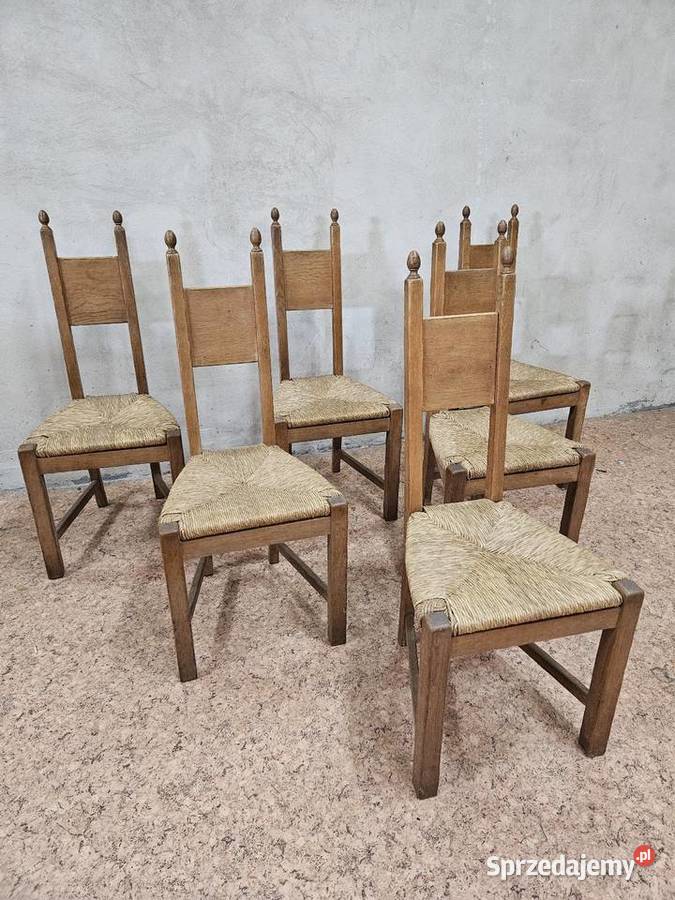 Stare stylowe krzesła drewniane Nowy Sącz