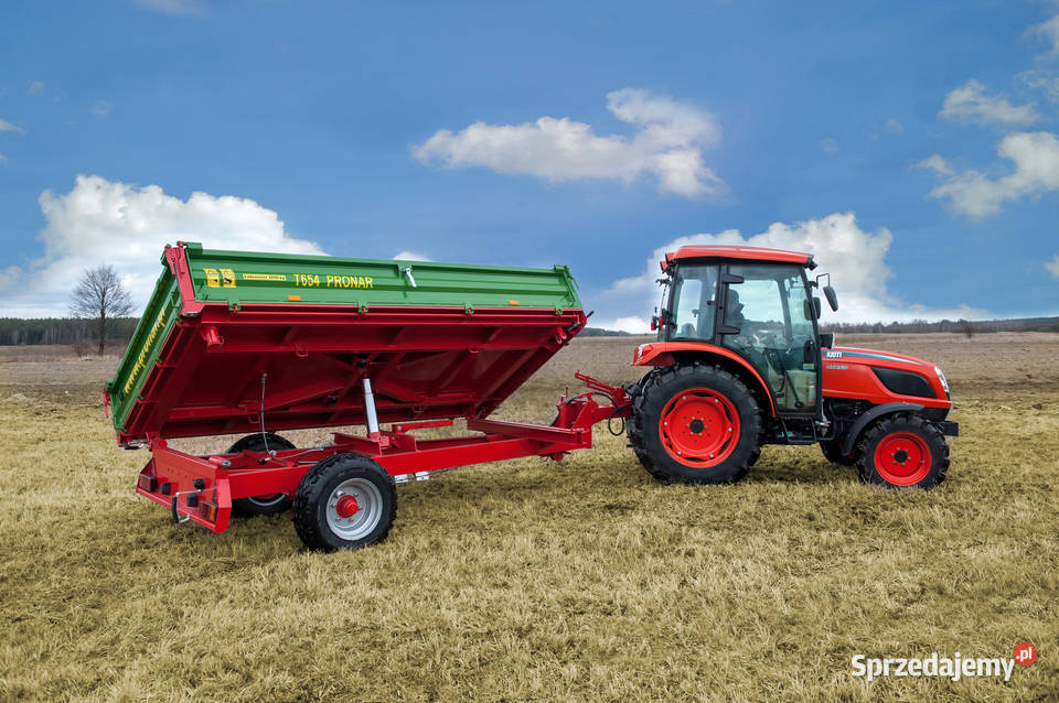 Przyczepa jednoosiowa przyczepy Pronar NOWE Rogóźno