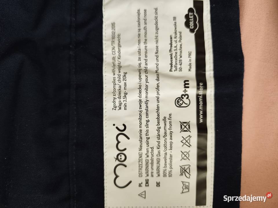 Nosidło Momi używane Toruń