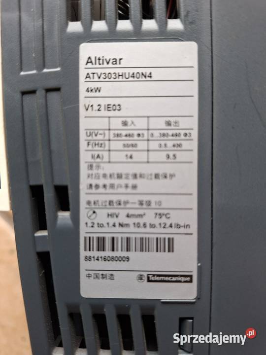 Falownik Schneider4KW