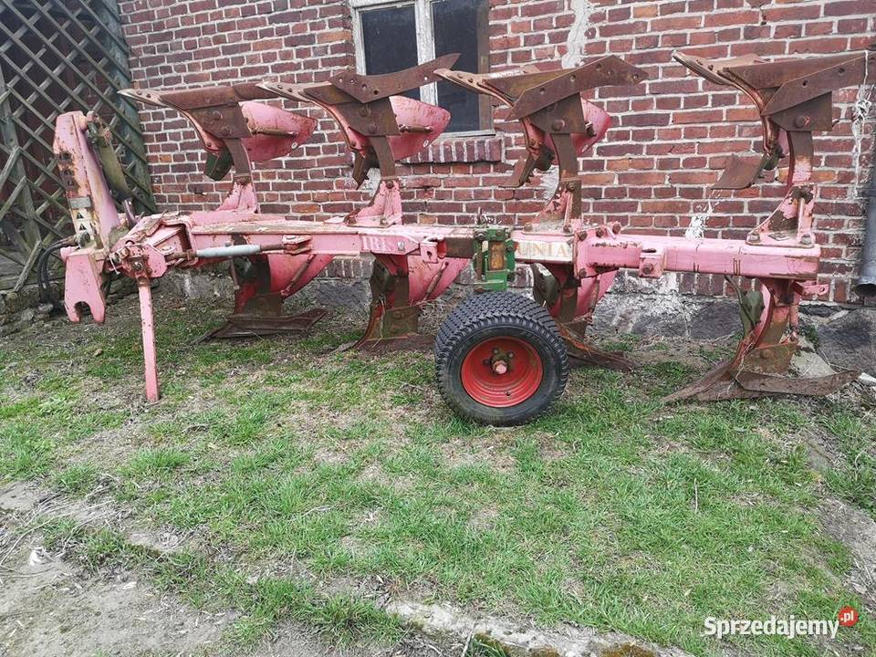 Pług Obrotowy 4 Skibowy Unia Grudziądz Oryginał Swarzędz