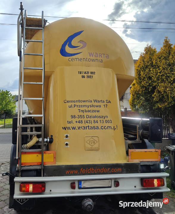 Cementonaczepa Feldbinder EUT 353