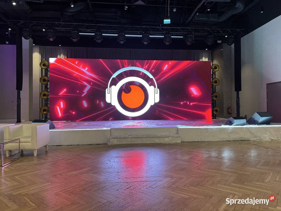 Dioda LED wynajem Ekrany LED Telebim P 28 indoor Poznań