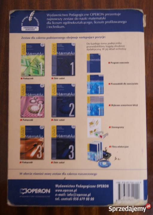 Matematyka 1 podręcznik matematyka lubelskie Parczew