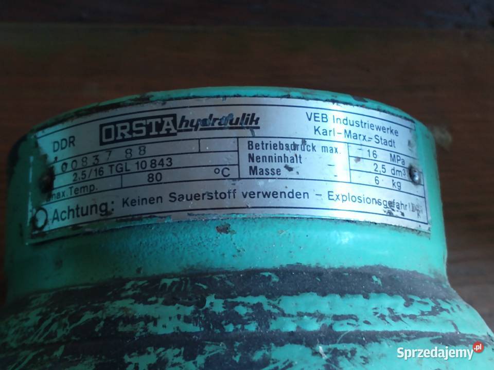 sprzedam akumulatory hydrauliczne świętokrzyskie Linów-Kolonia