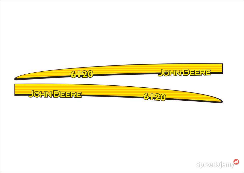 Naklejki John deere 6120 zamienniki sprzedam