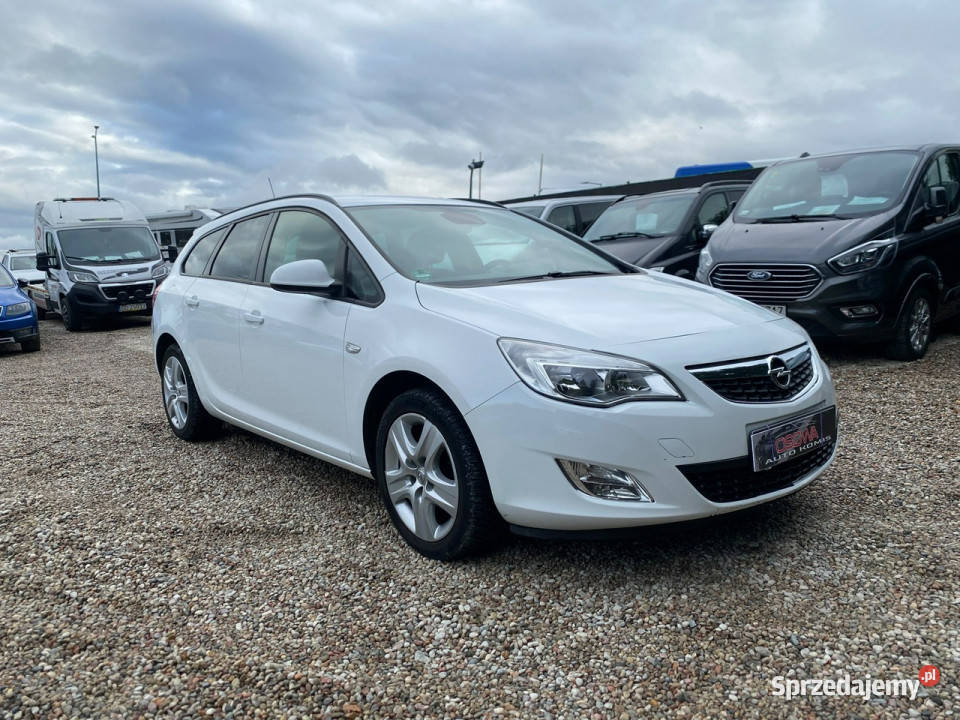 Opel Astra 14 turbo 140 klimatronik podgrzewane Gdańsk