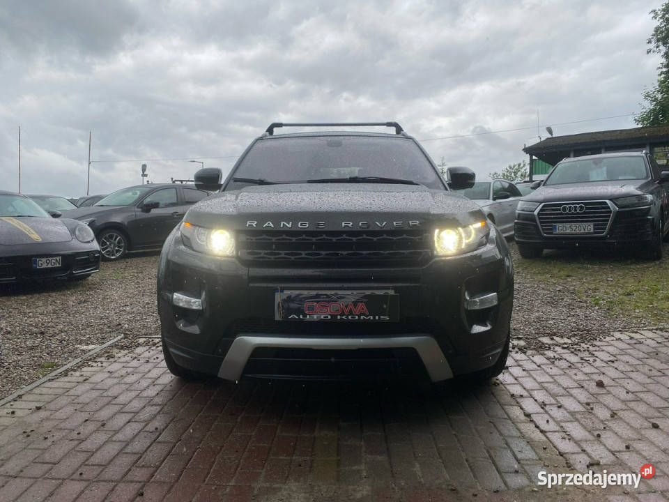 Land Rover Range Rover Evoque 20i benzautomat czujnik deszczu pomorskie Gdańsk sprzedam