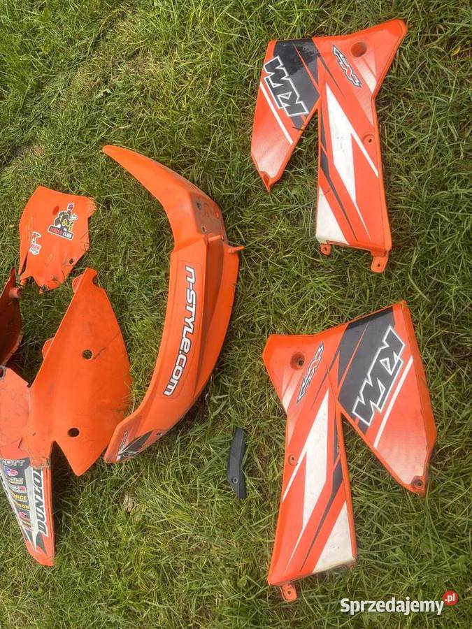 błotnik KTM SX 125 plastyki 2005 2006 używane Kosianka-Boruty