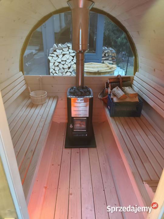 Sauna ogrodowa Biberhaus 3 m przedsionek balia Skoczów