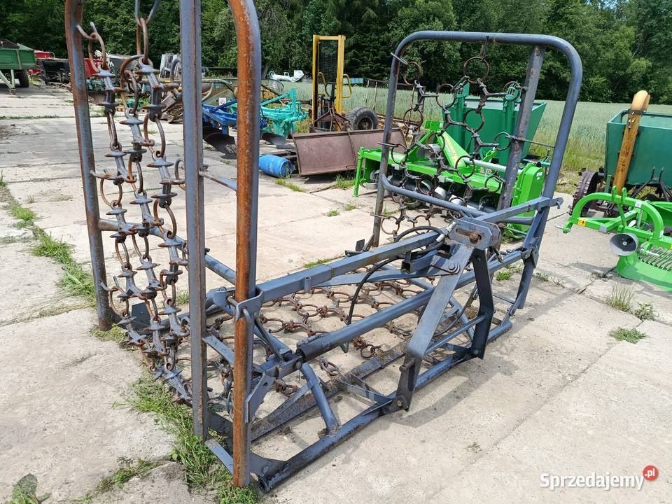 Włóka łąkowa szer robocza 540 składana nieuszkodzony Limanowa