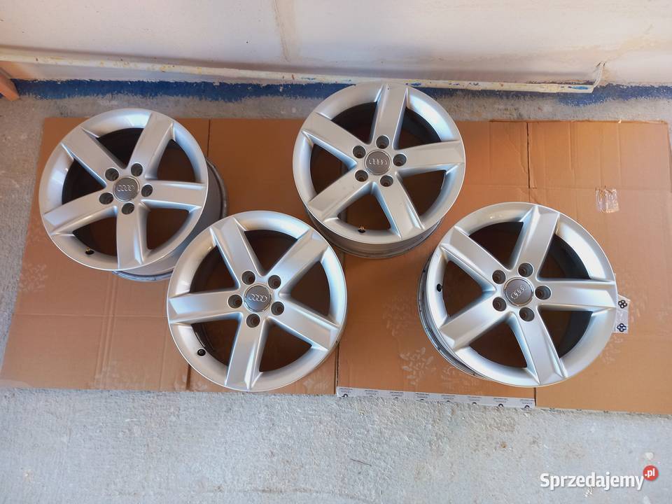 alu felgi Audi A4 B8 16 ładny komplet Olsztyn