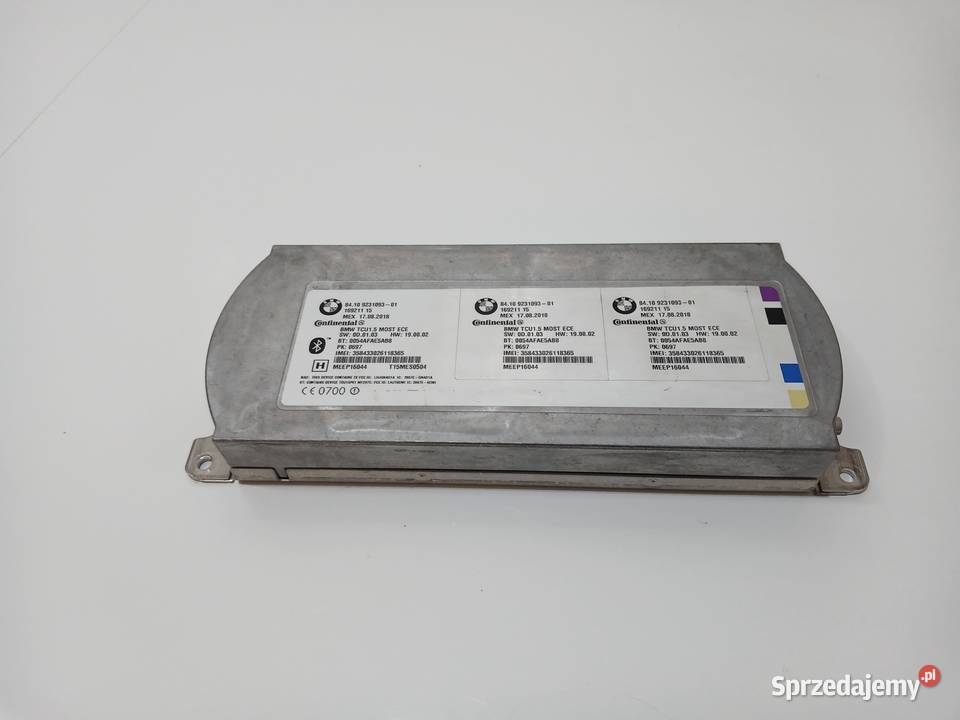 MODUŁ STEROWNIK BLUETOOTH BMW 5 E60 E61 9231093 lubelskie Strzyżewice