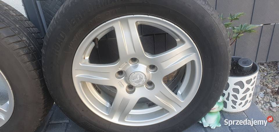 4x 15 5x1143 ET 50 6JX15H2 Alufelgi opony lato aluminiowe wielkopolskie sprzedam