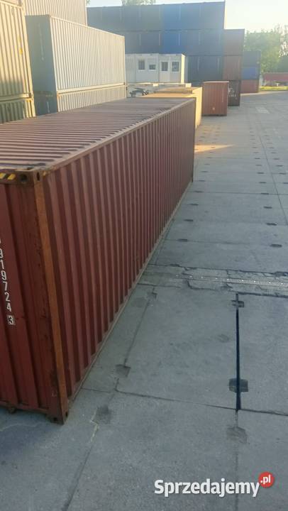 Sprzedam kontener morski 12 metrowy używany 40 mazowieckie Legionowo