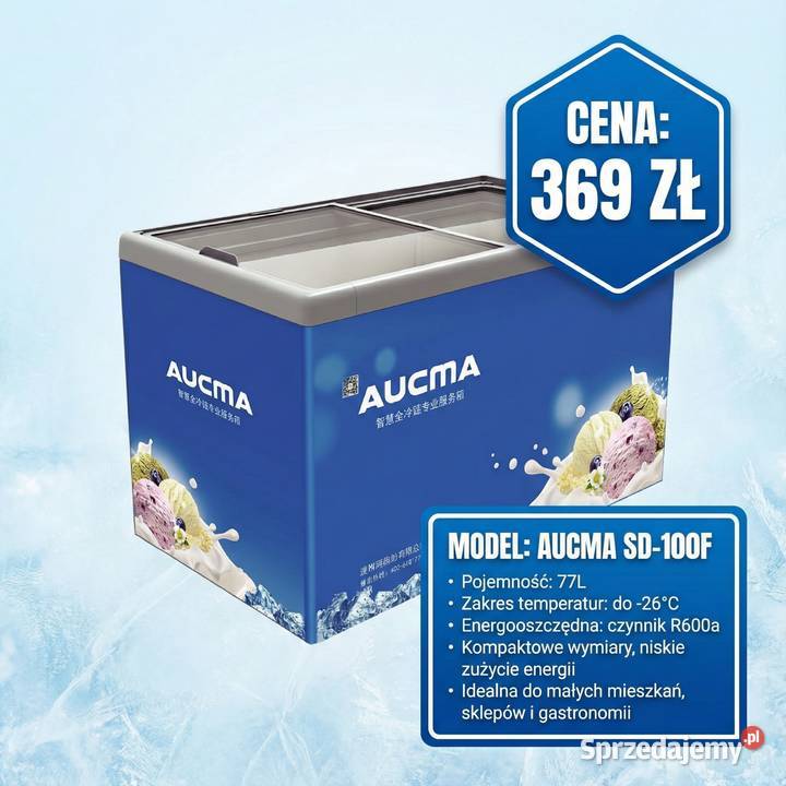 Zamrażarka skrzyniowa AUCMA SD100F Lodówki i zamrażarki