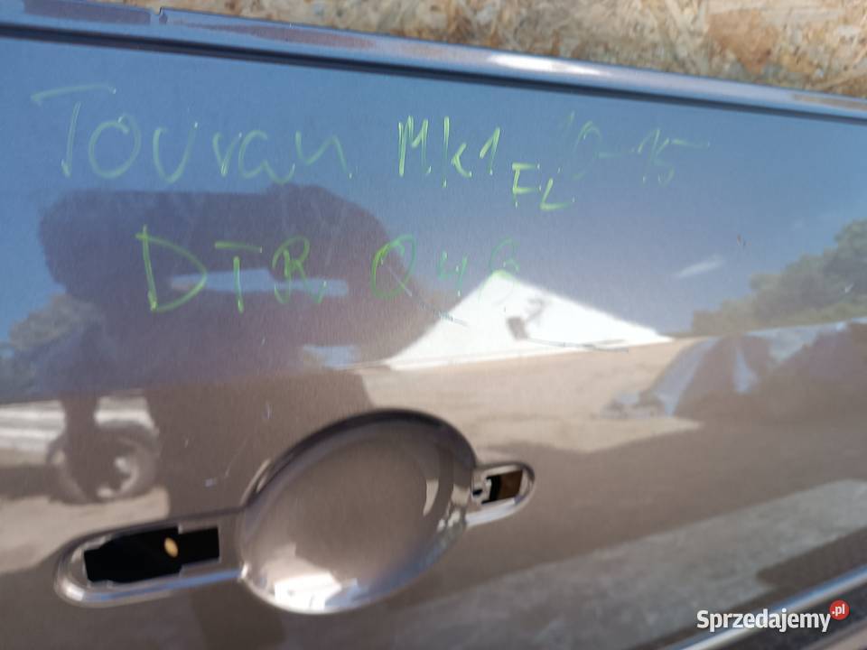 VW TOURAN 1015 LIFT DRZWI TYŁ PRAWY PRAWE wielkopolskie Słowikowo