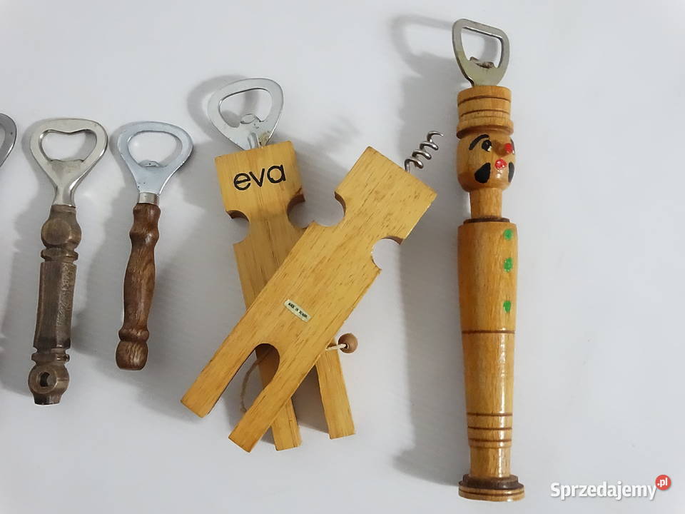 Kolekcja 8 unikatowych otwieraczy do butelek