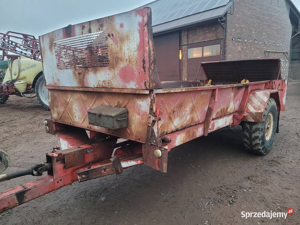 Rozrzutnik obornika wapna RUR 5 czeski nieuszkodzony Zabełków